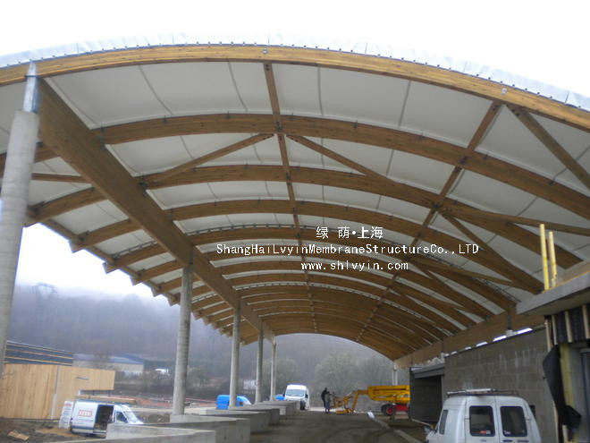 九江市體育場膜結構工程概況